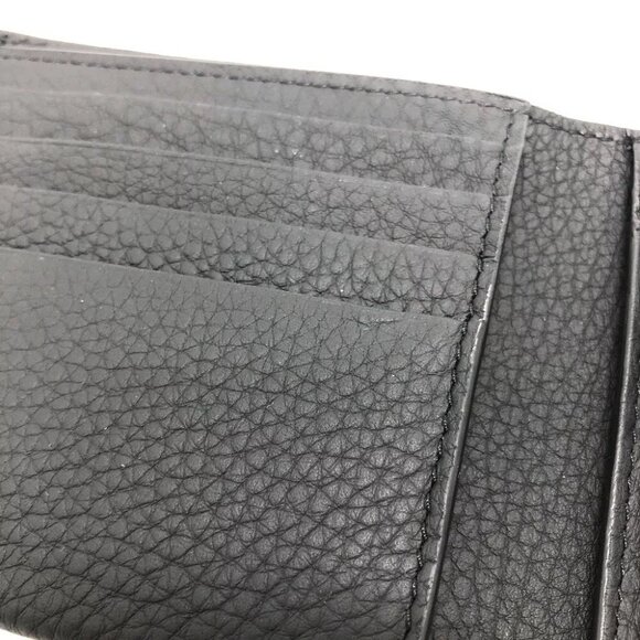 BURBERRY 8043377 logo Wallet Saif Folded wallet Leather Black - Picture 10 of 15